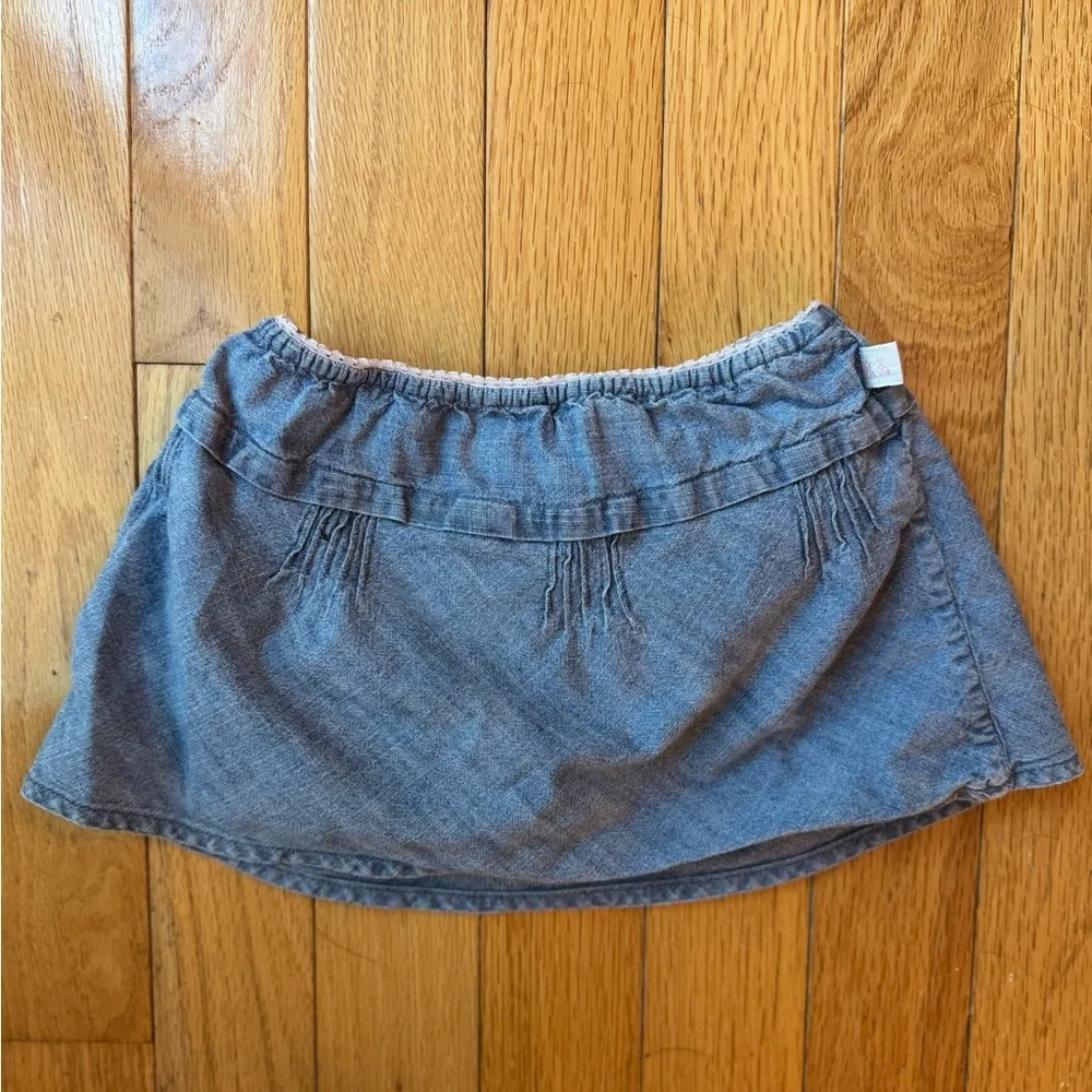 👶💙 Adorable Baby Denim Skirt – 9 Months 💙👶
